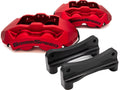 GrimmSpeed 4-Piston Brake Caliper Kit (340mm Rotor) - Red - 2013-2025 Scion FR-S / Subaru BRZ / Toyota GR86