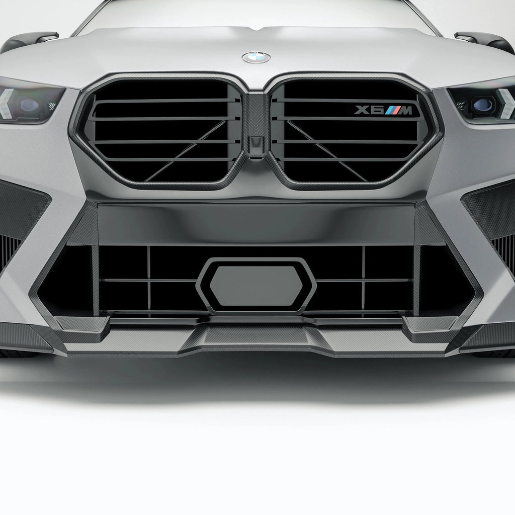 Revozport Carbon Fiber Front Bmper Vents for BMW X5M F95 X6M F96 LCI (2023+)