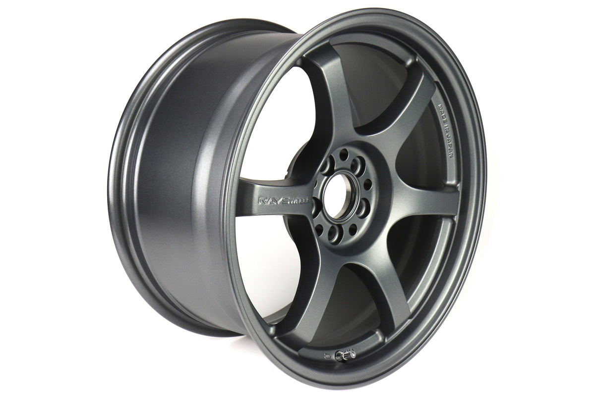 Gram Lights 57DR Gun Blue 17x9 +38mm 5x100 (Sold As Pair) - 2013-2024 Subaru BRZ / Scion FR-S / Toyota GR86 / 2014-2018 Subaru Forester