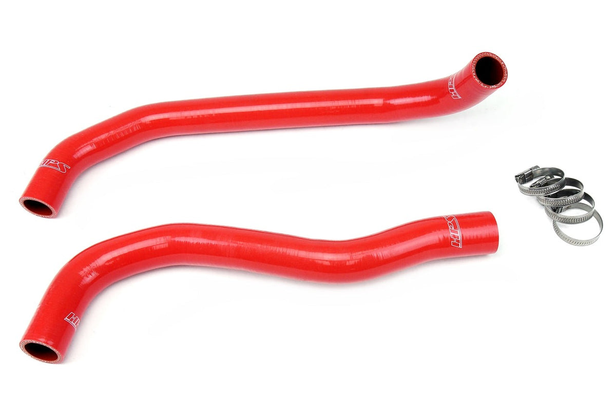 HPS Reinforced Red Silicone Radiator Hose Kit Coolant Acura 09-14 TSX 2.4L 4Cyl