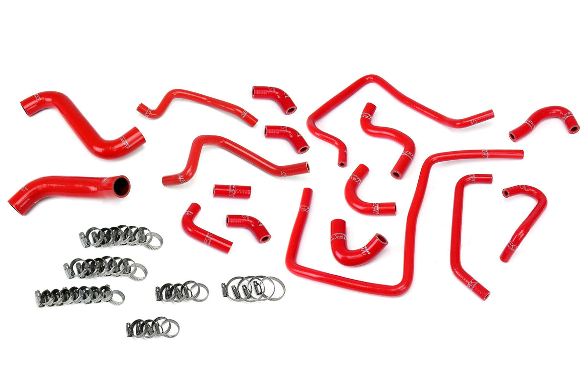 HPS Silicone Radiator, Heater and Ancillary Coolant Hose Kit Subaru 2002-2003 Impreza WRX 2.0L Turbo, 57-1812