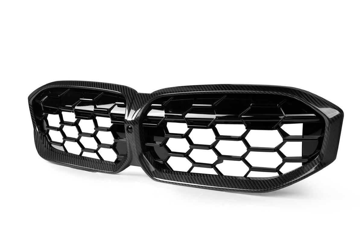 3 Series G20/G21/G28 LCI Diamond Dry Carbon Fiber Grill