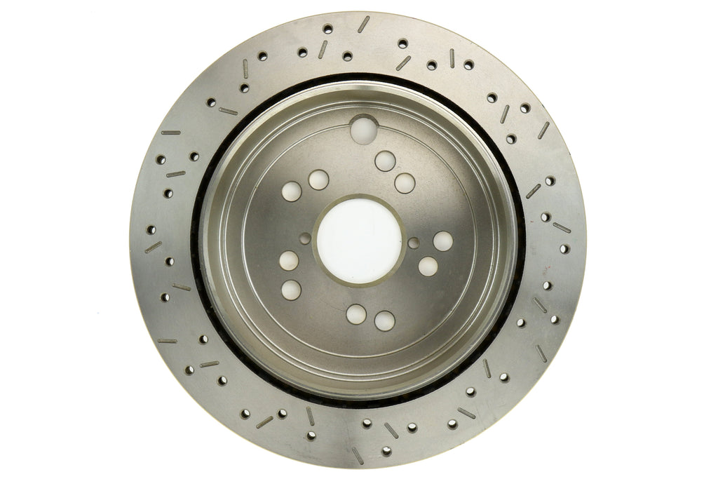DBA 4000 Drilled/Slotted Rotor Single Rear - 2013-2016 Scion FR-S / 2013-2020 Subaru BRZ / 2017-2019 Toyota 86