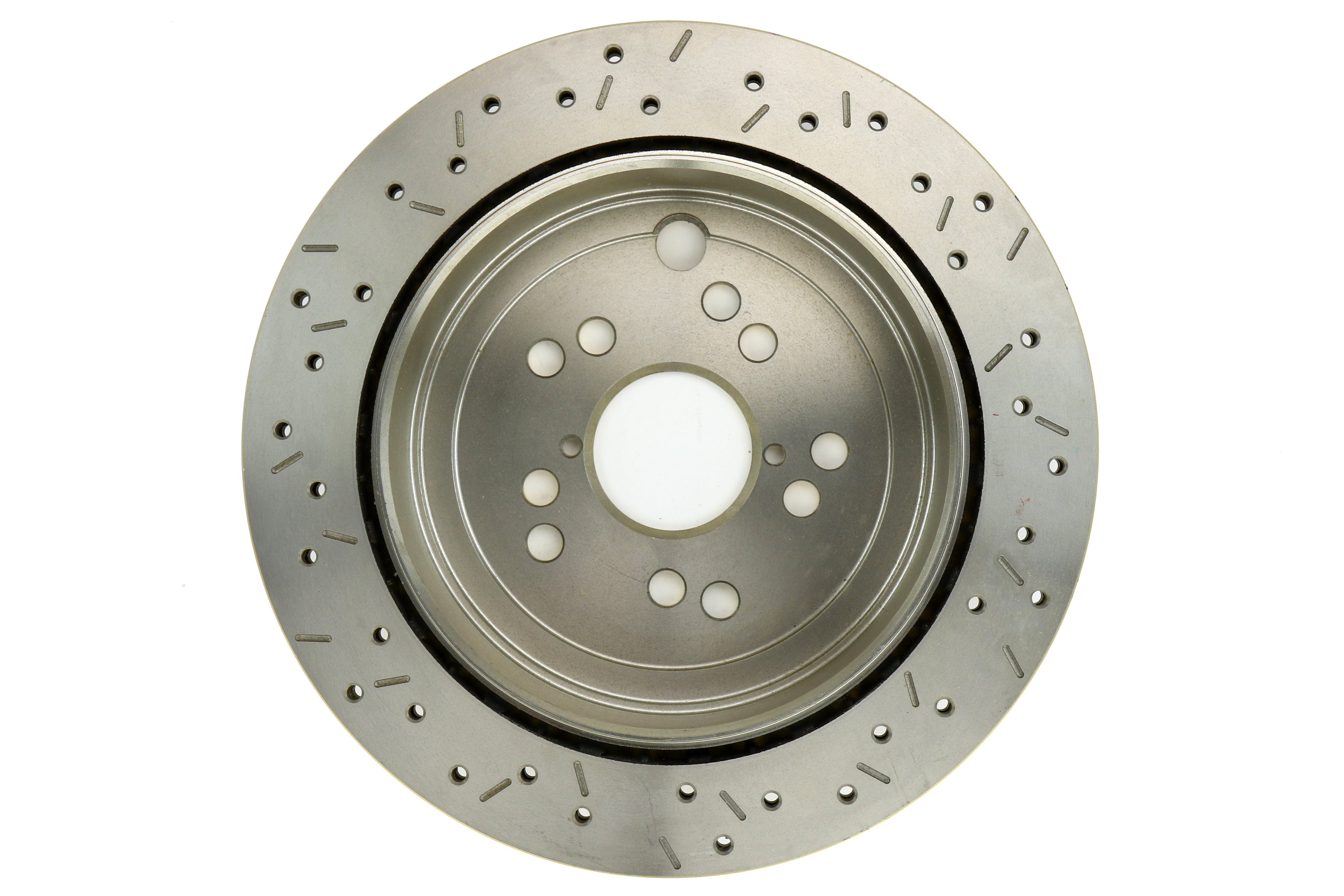 DBA 4000 Drilled/Slotted Rotor Single Rear - 2013-2016 Scion FR-S / 2013-2020 Subaru BRZ / 2017-2019 Toyota 86