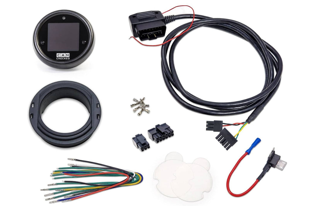 CANchecked Ford MK5 / MK6 / MK7 Fiesta MFD15 Multi Function Display | 1.5" Gen2 (LHD)