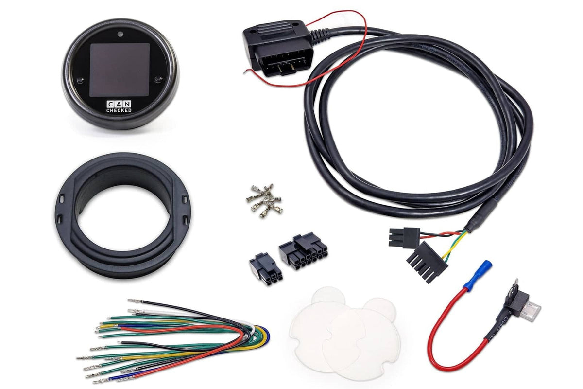 CANchecked Ford MK5 / MK6 / MK7 Fiesta MFD15 Multi Function Display | 1.5" Gen2 (LHD)