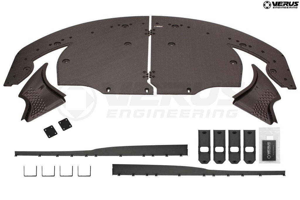 Verus Engineering High Downforce Front Splitter Kit - 2020+ Toyota Supra