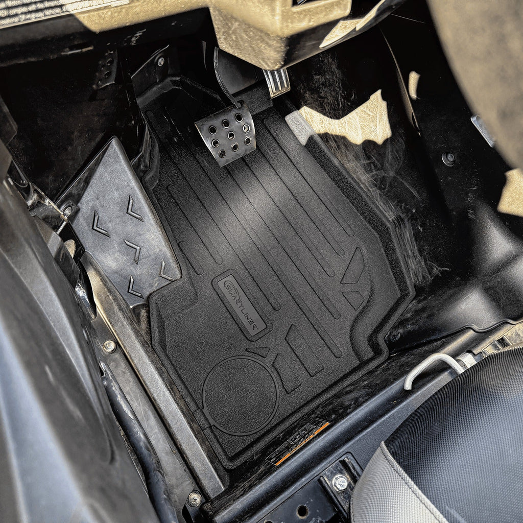 SMARTLINER Rugged Rubber Floor Liners For 2020-2026 Kawasaki TERYX KRX (2 Seater)