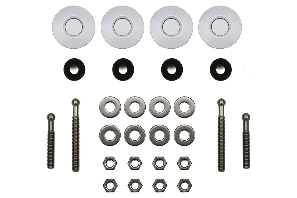 Move Over Racing Bumper Quick Release Kit White - 2013-2016 Scion FR-S / 2013-2020 Subaru BRZ / 2017-2019 Toyota 86