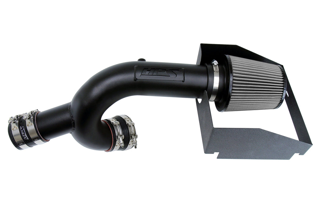 HPS Performance Air Intake Kit with Heat Shield, 2017-2025 Ford F150 3.5L V6 EcoBoost Twin Turbo (includes Raptor), 827-787