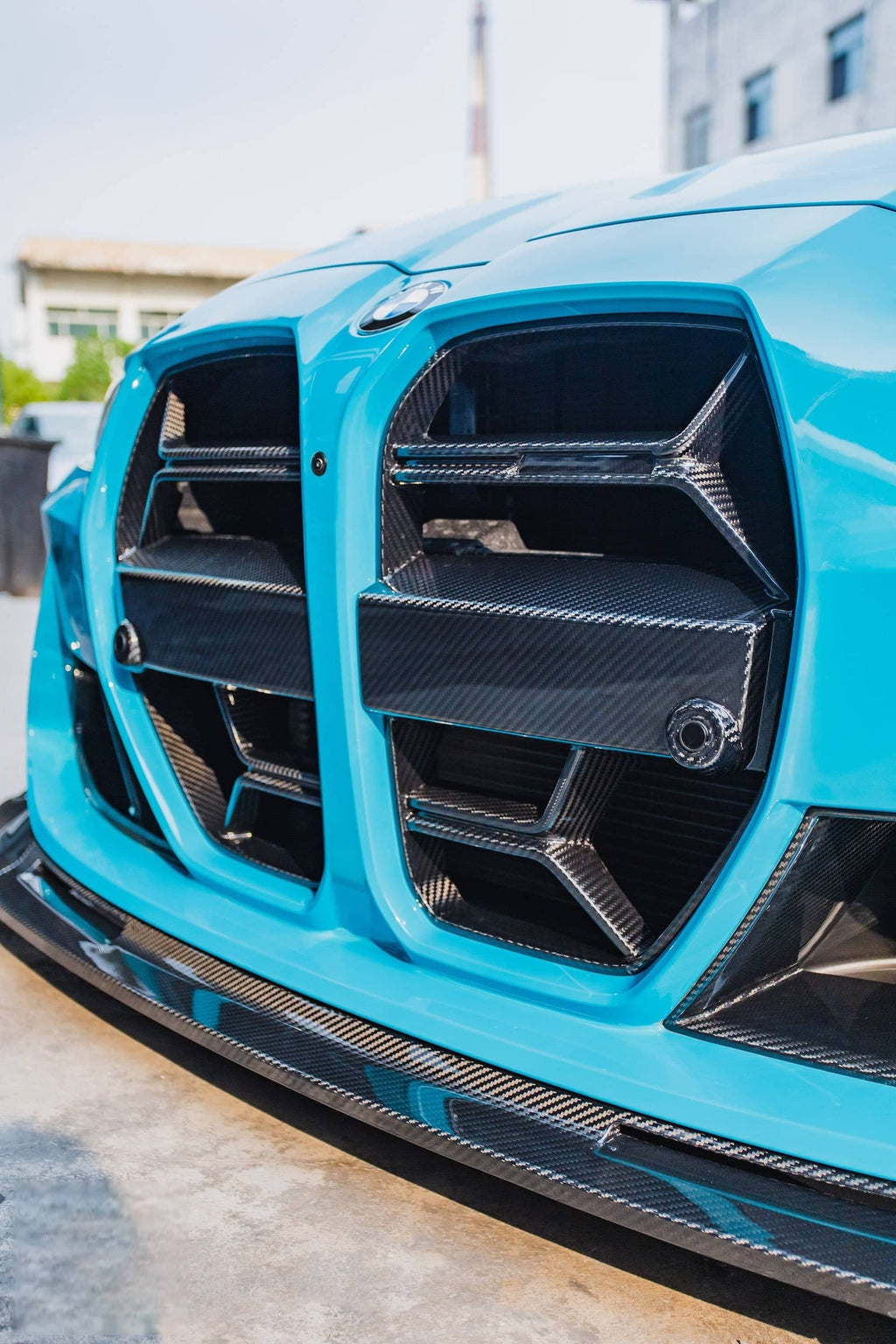 G8X Dry Carbon Fiber V2 Grill With or Without ACC