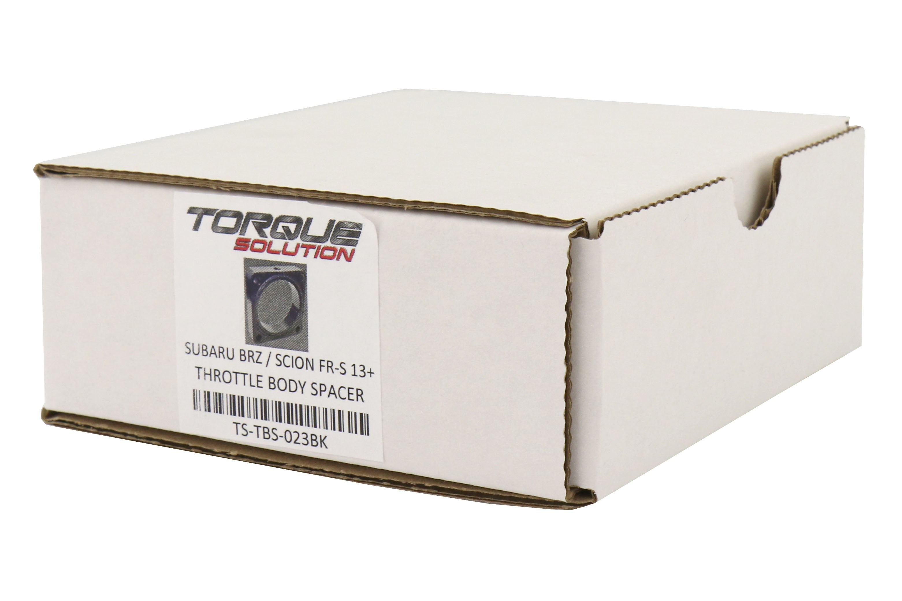 Torque Solution 19mm Throttle Body Spacer Black - 2013-2021 Scion FR-S / Subaru BRZ / Toyota 86