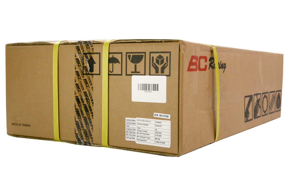 BC Racing BR Series Coilovers 2015 Subaru WRX/STI