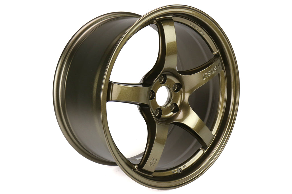 Rays Gram Lights 57CR Almite Gold 18x9.5 +38mm 5x100 (Single Wheel) - 2013-2024 Subaru BRZ / Scion FR-S / Toyota GR86 / 2014-2018 Subaru Forester