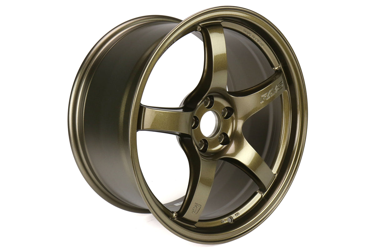 Rays Gram Lights 57CR Almite Gold 18x9.5 +38mm 5x100 (Single Wheel) - 2013-2024 Subaru BRZ / Scion FR-S / Toyota GR86 / 2014-2018 Subaru Forester