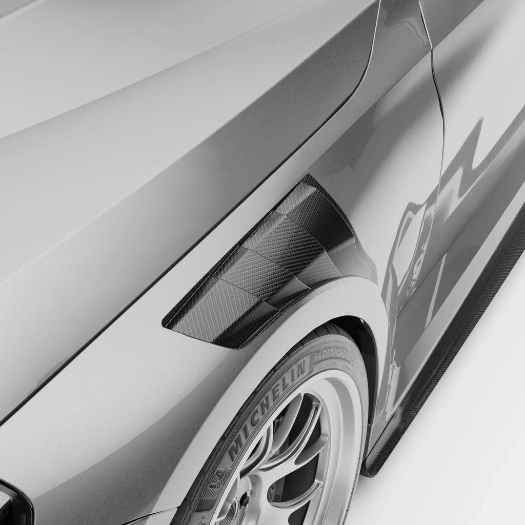 Revozport Carbon Fiber Side Fenders for BMW G87 M2-V1 HYBIRD FENDER