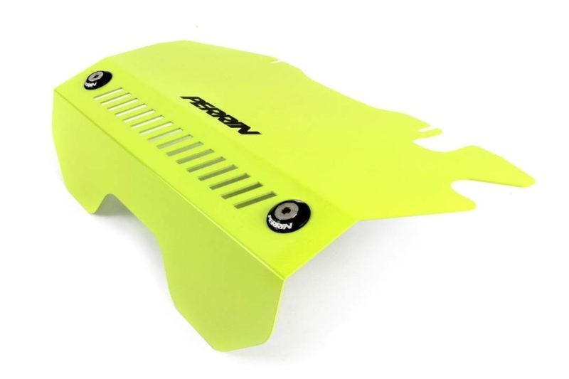 PERRIN Pulley Cover (Neon Yellow) - 2015-2021 Subaru WRX