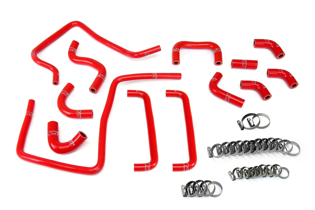 HPS Performance Silicone Ancillary Coolant Hose Kit 2006-2007 Subaru Impreza WRX STi 2.5L Turbo, 57-2266