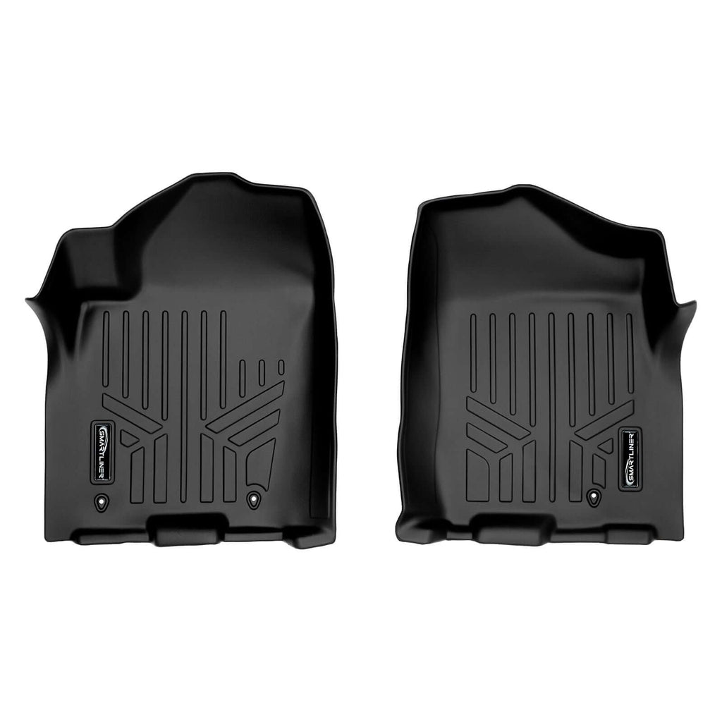 SMARTLINER Custom Fit Floor Liners For 2008-2010 QX56 / 08-15 Armada / Titan (Only Dual Drivers Side Floor Posts)