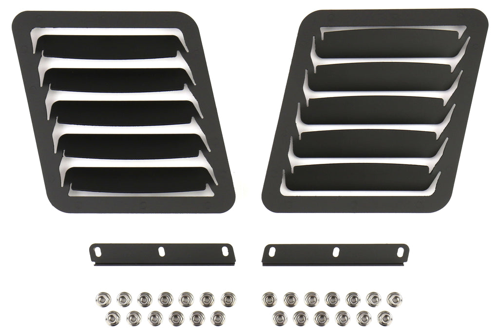 Velox Hood Louver (Vents) Kit - 2015+ WRX / 2015+ STI