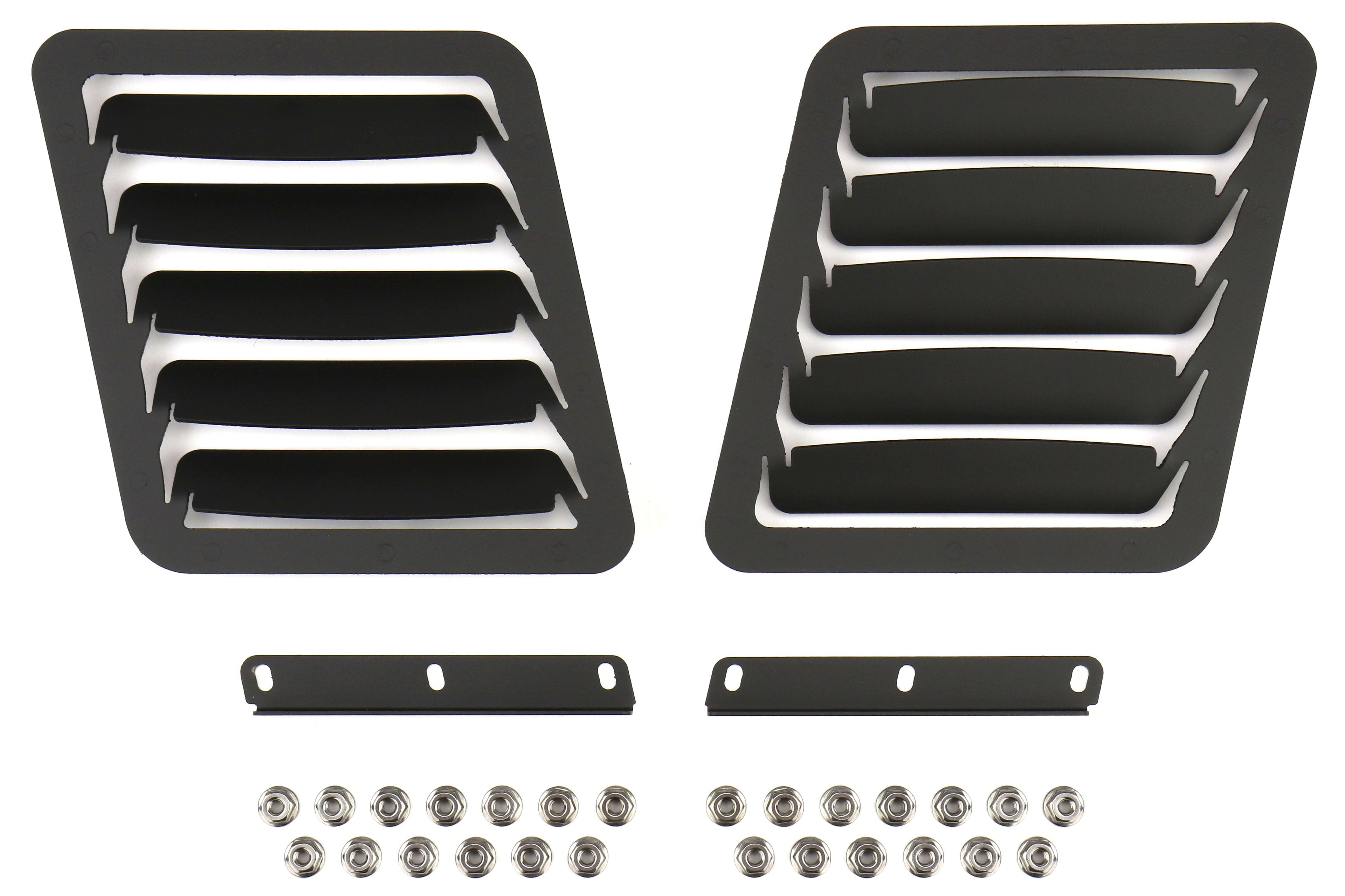 Velox Hood Louver (Vents) Kit - 2015+ WRX / 2015+ STI