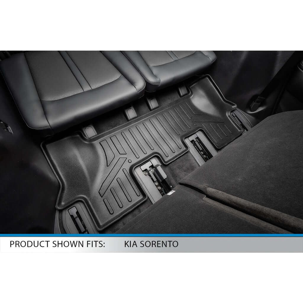 SMARTLINER Custom Fit Floor Liners For 2021-2026 Kia Sorento (with 2nd Row Bucket Seats)