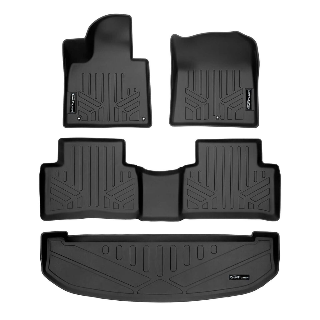 SMARTLINER Custom Fit Floor Liners For 2021-2026 Kia Sorento (with 2nd Row Bucket Seats)