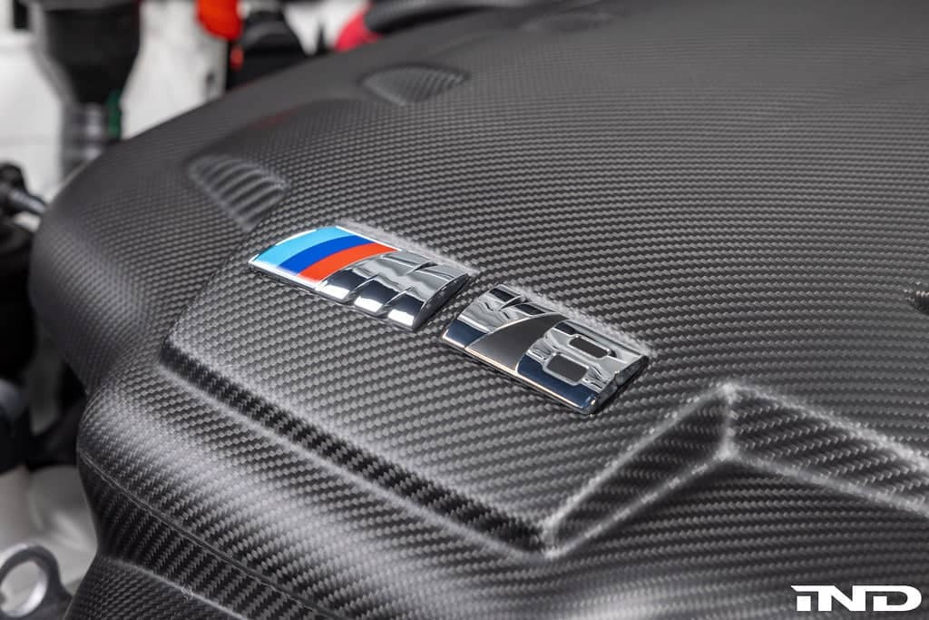 Eventuri BMW E9X M3 (S65) Black Carbon Inlet Plenum - Matte