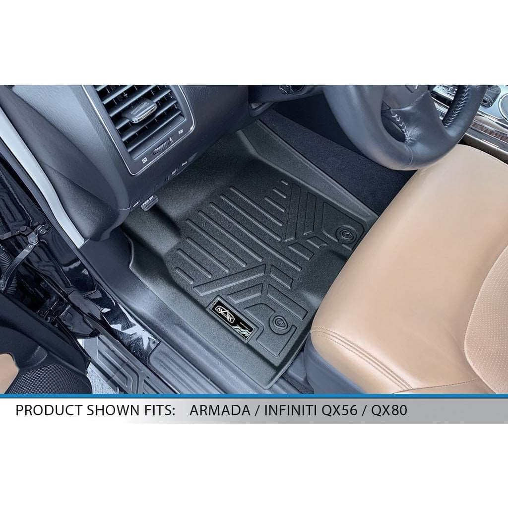 SMARTLINER Custom Fit Floor Liners For 17 18 Armada/11 13 Infiniti QX56/2014 2018 QX80