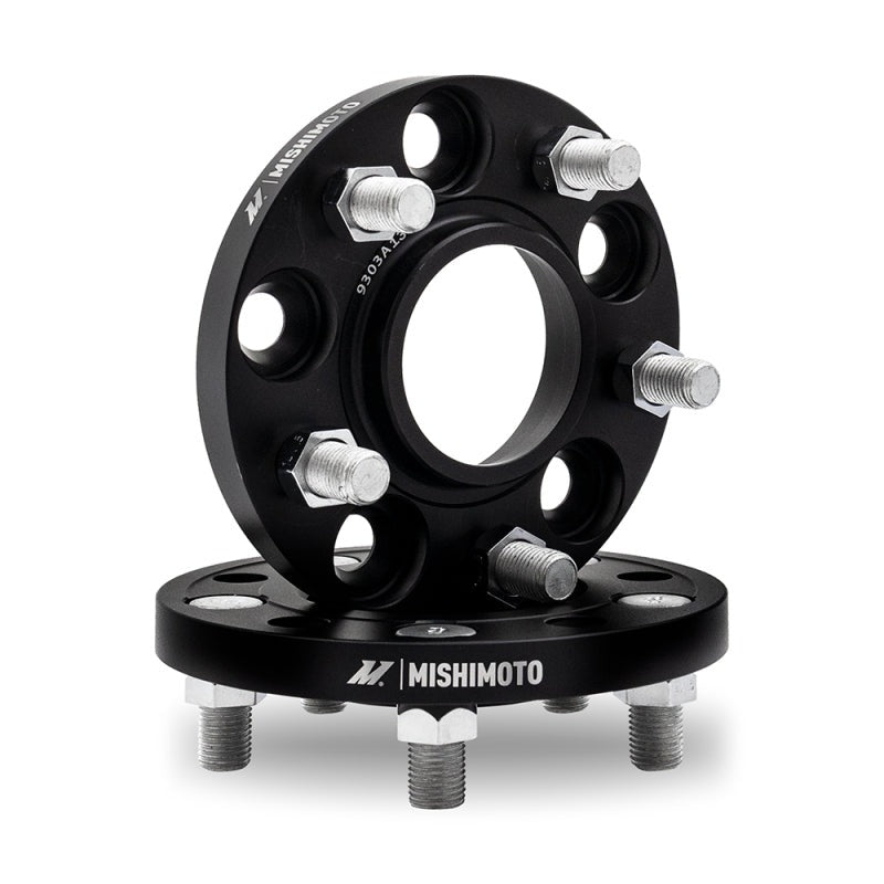 Mishimoto Wheel Spacers - 5x100 - 56.1 - 15 - M12 - Black - 2013-2026 Scion FR-S / Subaru BRZ / Toyota 86/GR86 / 2002–2014 Subaru WRX / 2004 Subaru WRX STI / 1998–2018 Subaru Forester / 2000–2019 Subaru Legacy / 2000–2019 Subaru Outback