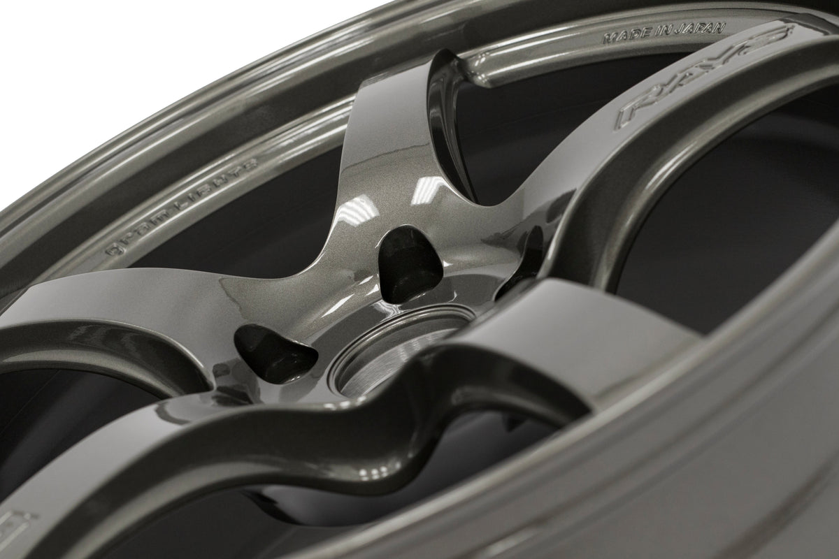 Rays Gram Lights 57CR HS Gunmetallic 18x9.5 +38mm 5x100 (Single Wheel) - 2013-2024 Subaru BRZ / Scion FR-S / Toyota GR86 / 2014-2018 Subaru Forester