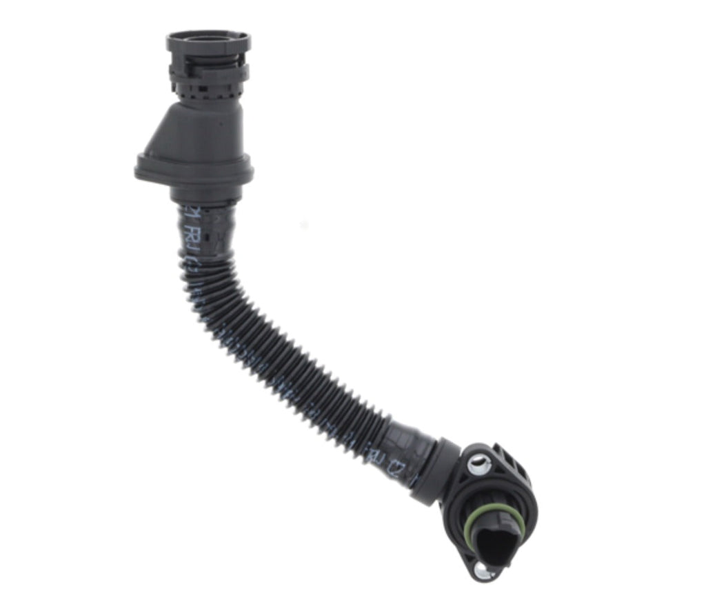 BMW F10 M5 Crankcase Vent Hose Set - Valve Cover to Air Channel OEM 11157843150 & 11157843151