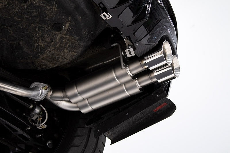 CP-E Austenite Axle Back Quad Mufflers 4in Titan Tips - 2015-2021 Subaru WRX / STI