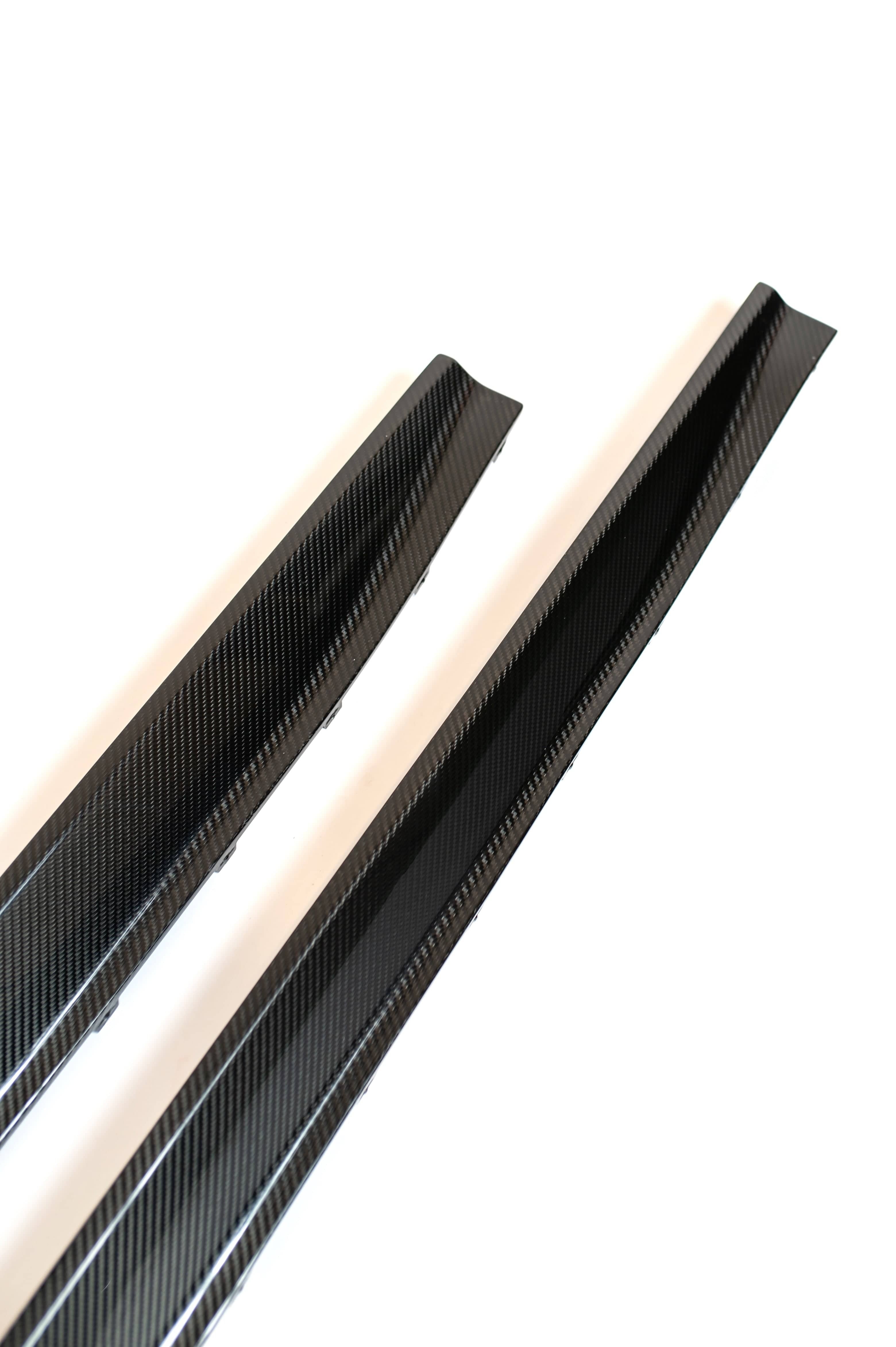 G8X Dry Carbon Fiber V2 Side Skirts