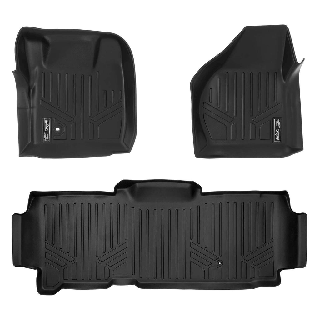 SMARTLINER Custom Fit Floor Liners For 2008-2010 Ford F-250 / F-350 Super Duty SuperCab