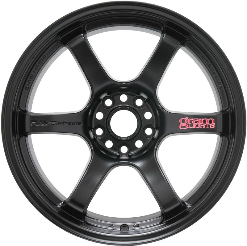 Rays Gram Lights 57CR Milano Red 18x9.5 +36mm 5x100 (Single Wheel) - 2013-2024 Subaru BRZ / Scion FR-S / Toyota GR86 / 2014-2018 Subaru Forester