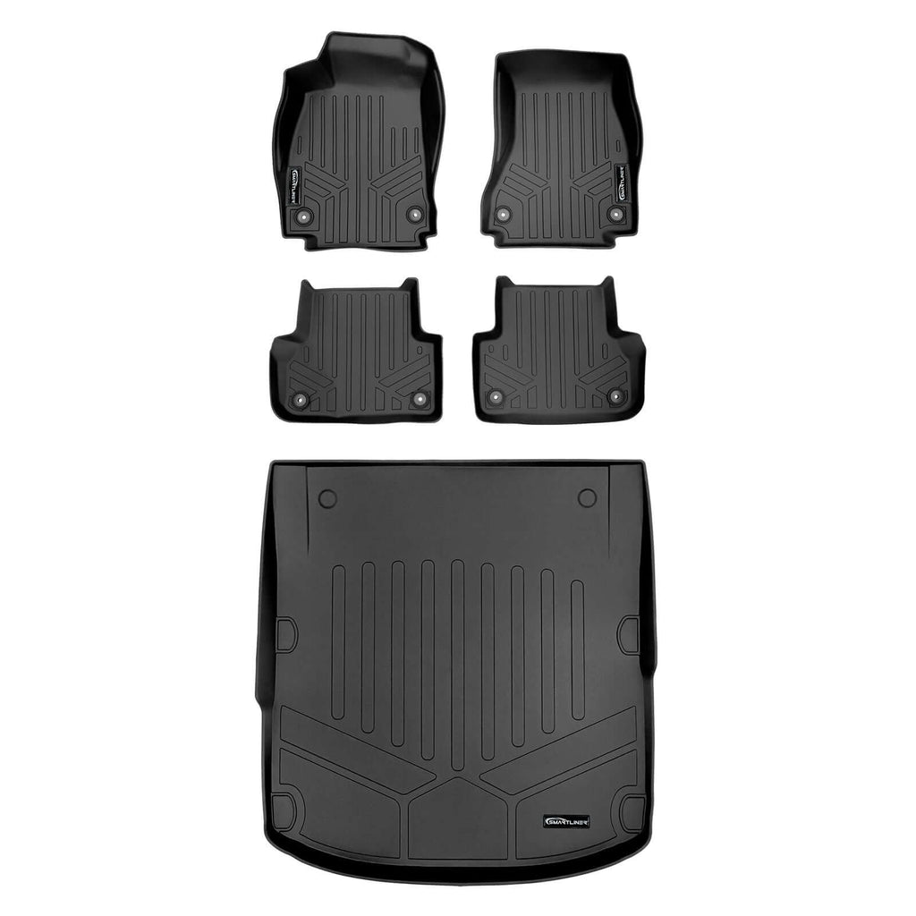 SMARTLINER Floor Liners for 2017-2025 Audi A4 Sedan (non-all road models)/ S4
