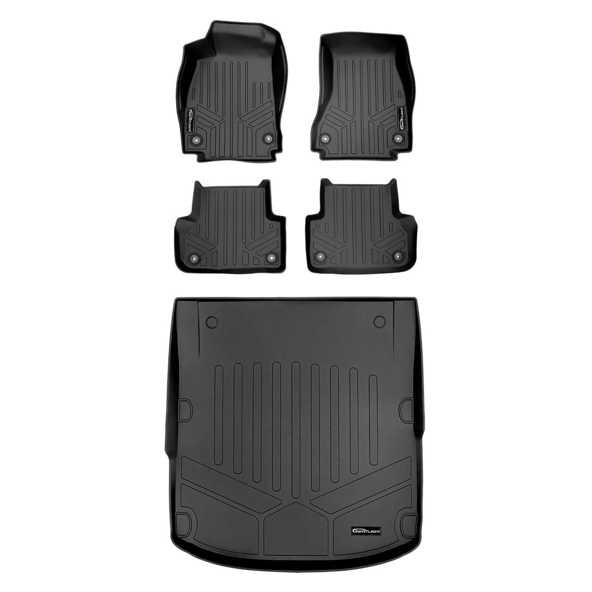SMARTLINER Floor Liners for 2017-2025 Audi A4 Sedan (non-all road models)/ S4