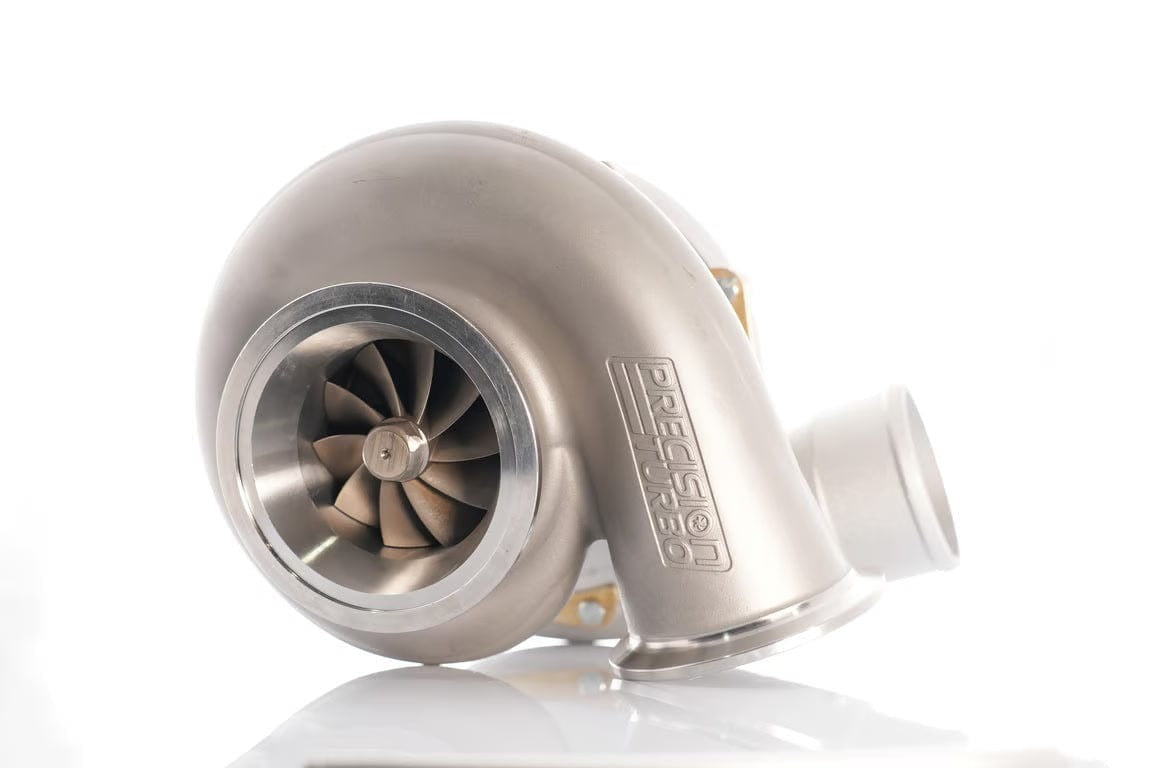Precision Turbo & Engine NEXT GEN PT6870 BB HP CC W/ T4 DIVIDED INLET/V-BAND DISCHARGE 1.32 A/R
