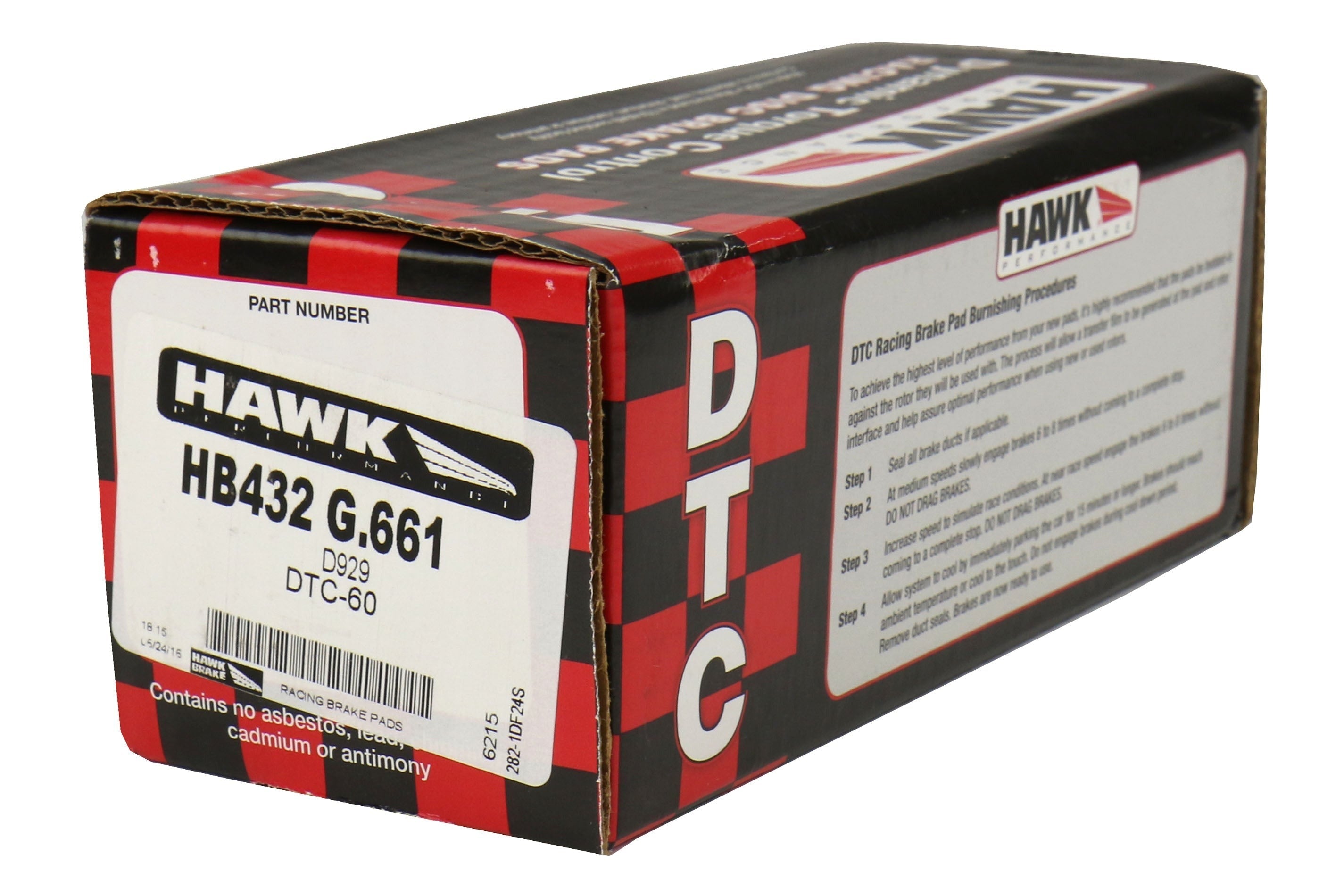 Hawk Performance DTC-60 Front Brake Pads - 13-16 FR-S 13-20 BRZ 17-19 Toyota86