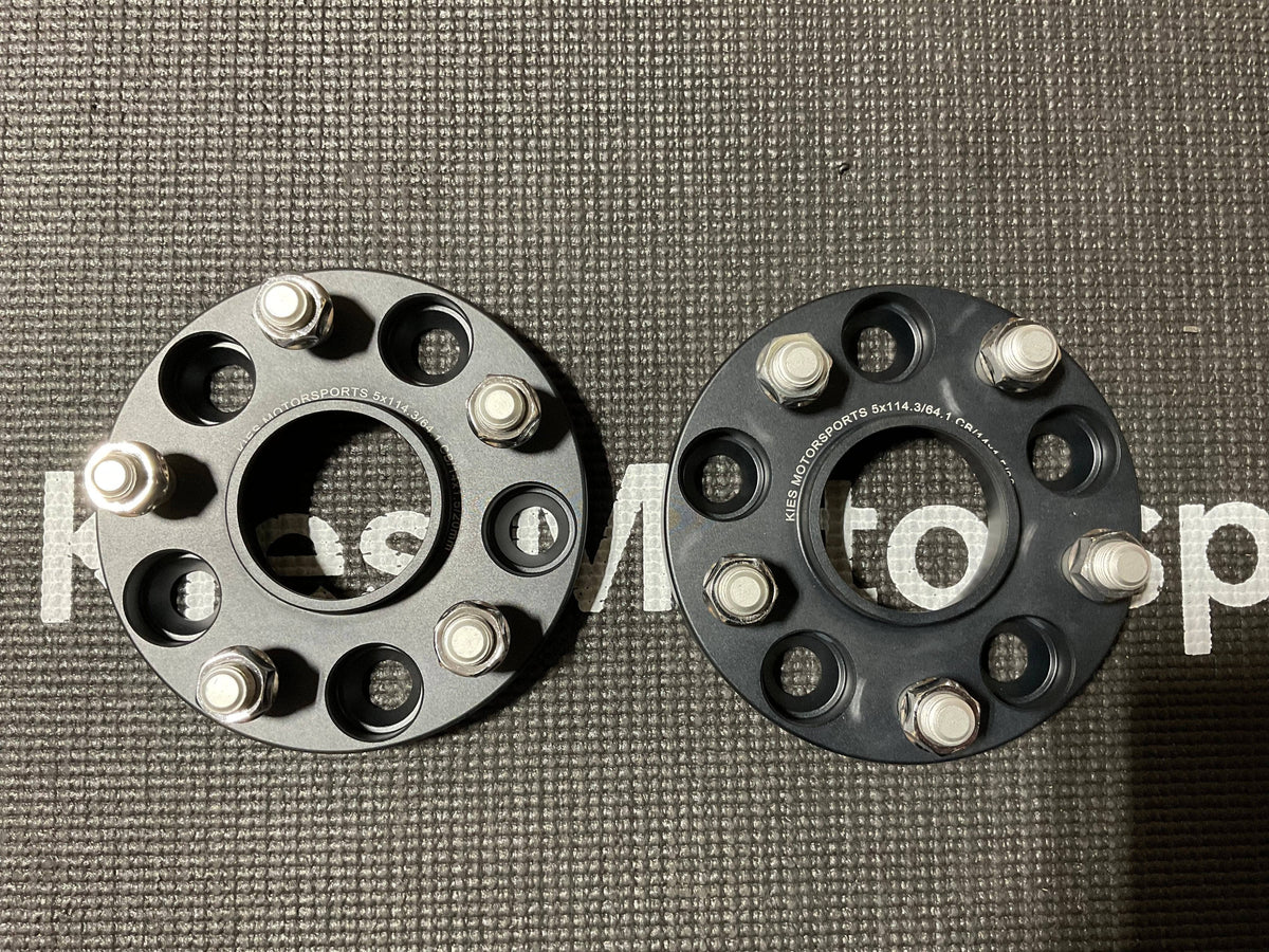 OPEN BOX - Kies Spacers 5x114 Bolt Pattern (20mm Thickness) Center Bore 64.1