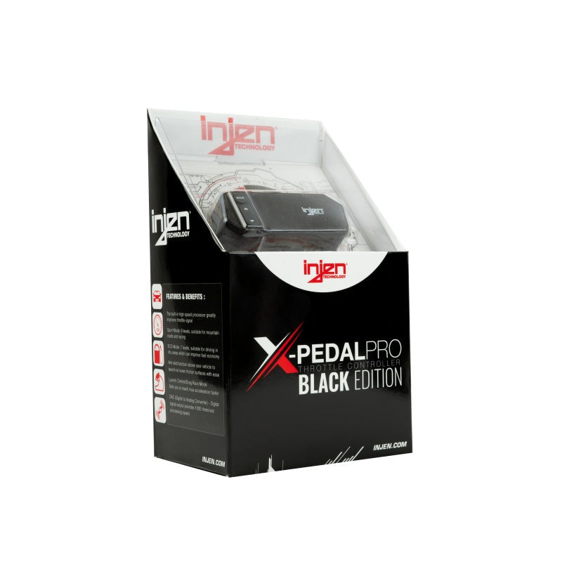 Injen X-Pedal Pro Black Edition Throttle Controller - 2013-2016 Scion FR-S / 2013-2021 Subaru BRZ 2.0L / 2017-2020 Toyota 86 / 2006-2017 Subaru WRX / STI 2.0L / 2.5L