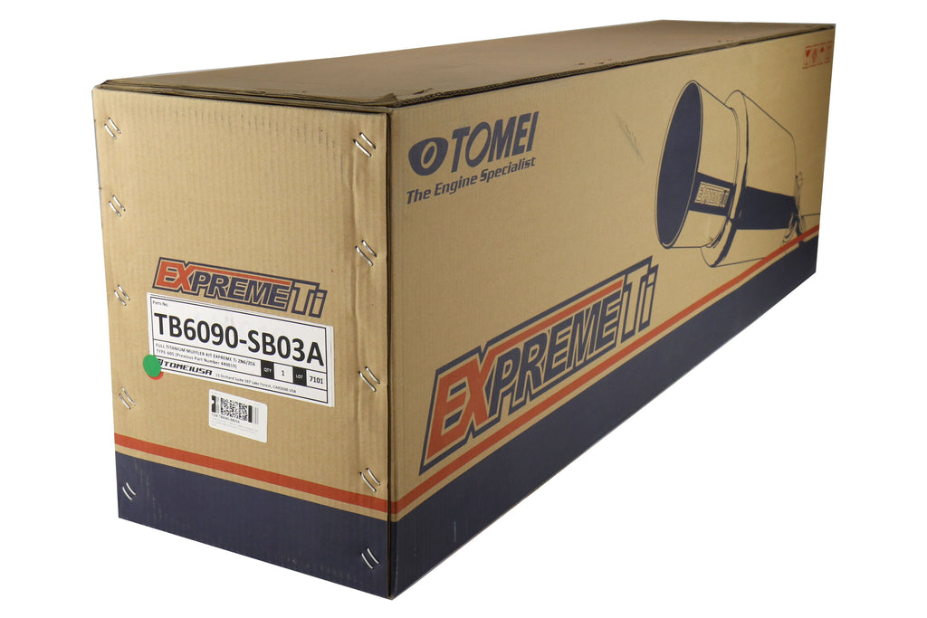 Tomei Expreme Ti Type-60S - 2013-2024 Scion FR-S / Subaru BRZ / Toyota GR86