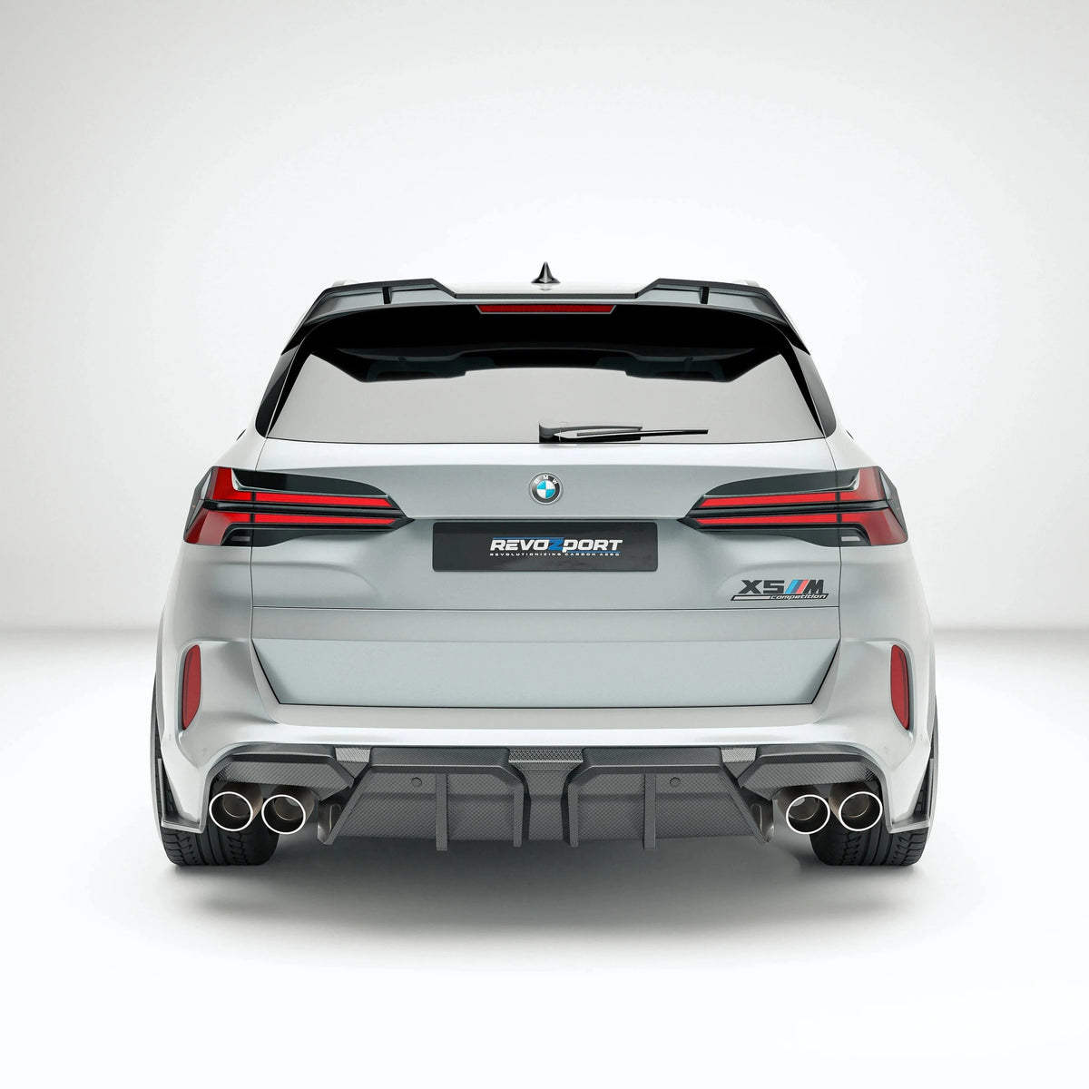 Revozport Carbon Fiber Rear Spoiler for BMW X5M F95 LCI (2023+)