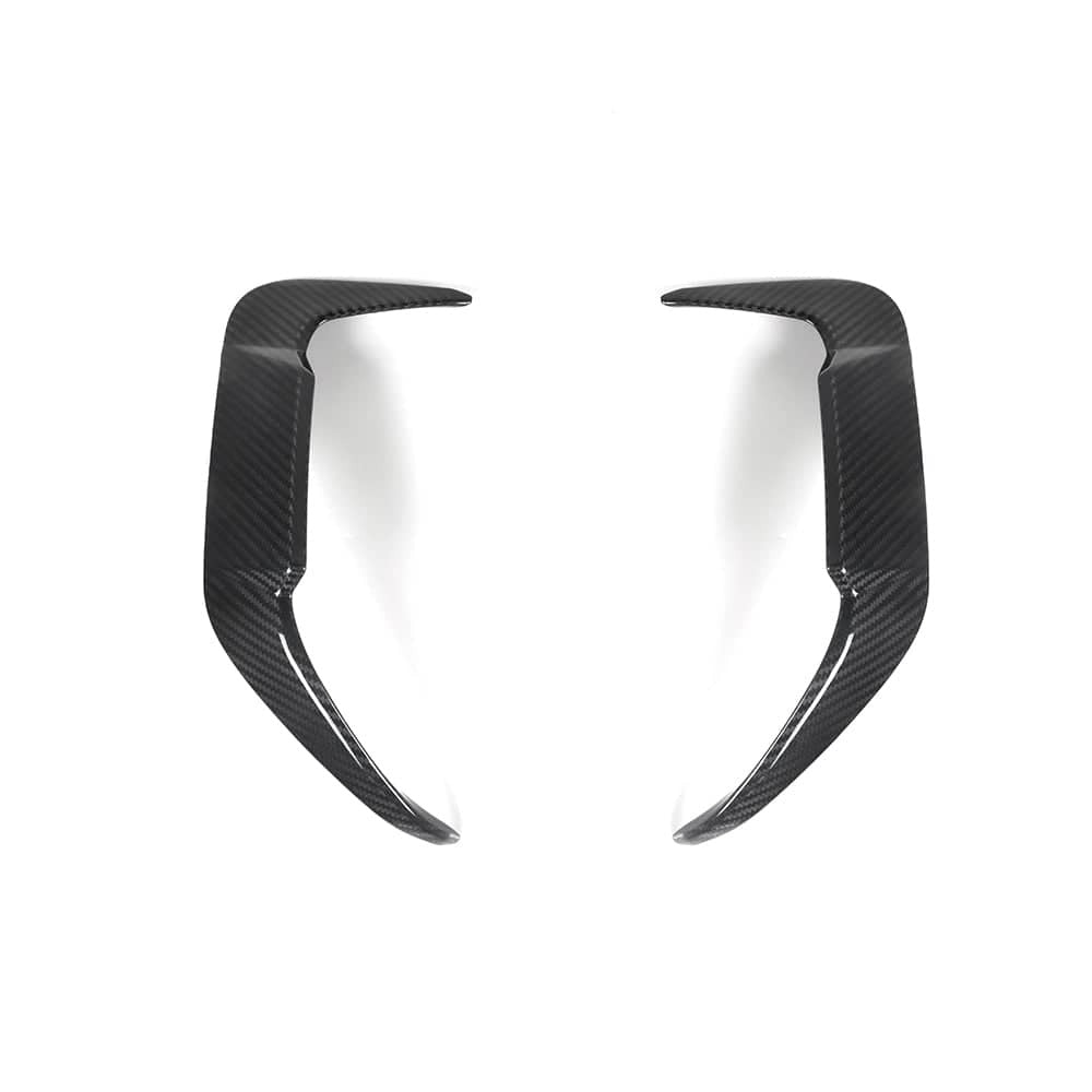 X5M F95/F95 LCI SQ Style Dry Carbon Fiber Rear Vent Trim