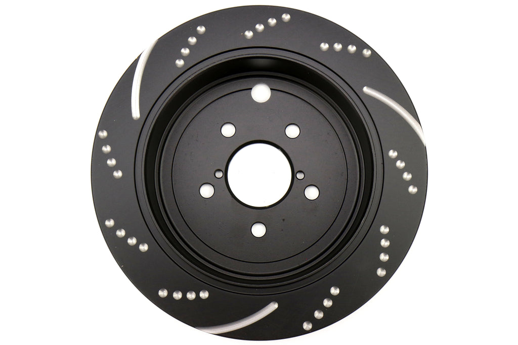 EBC Brakes 3GD Series Sport Dimpled/Slotted Rear Brake Rotors - 2013-2020 Subaru BRZ / Scion FR-S / Toyota GT86 (W/ Solid Rear Rotors)