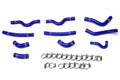 HPS Blue Reinforced Silicone Heater Hose Kit Coolant Toyota 98-07 Land Cruiser 4.7L V8