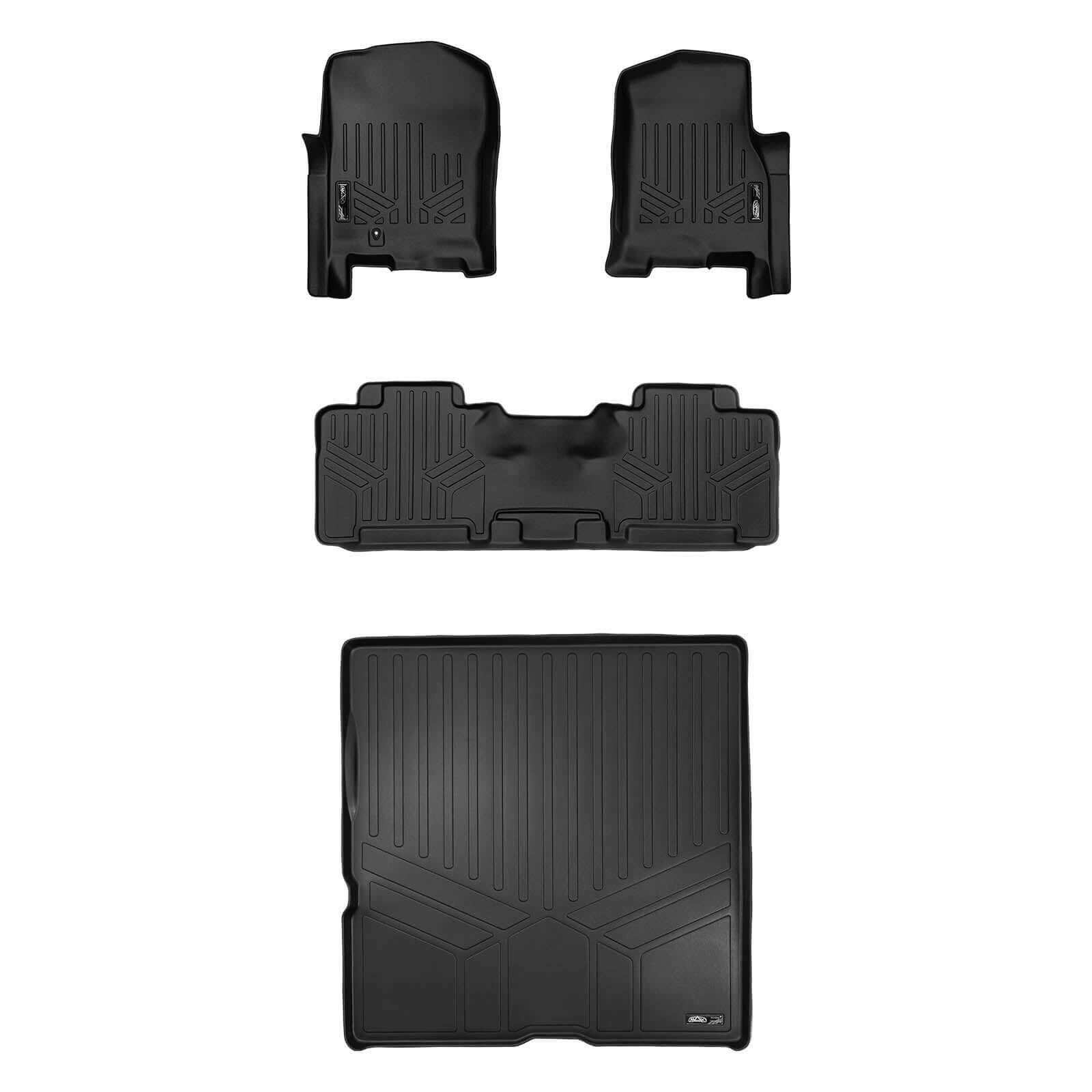 Smart TrimTM Floor Liners For 2007 - 2010 Ford Expedition/Lincoln Navigator (with Console)