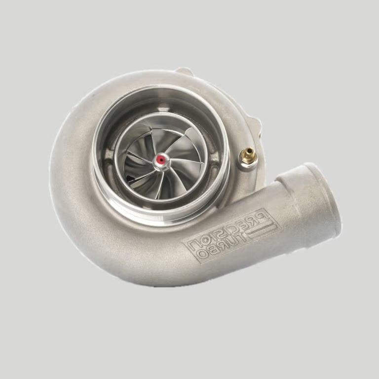 Precision Turbo & Engine R/R GEN2 PT6466 BB SCP CC W/ T3 STAINLESS V-BAND IN/OUT .82 A/R