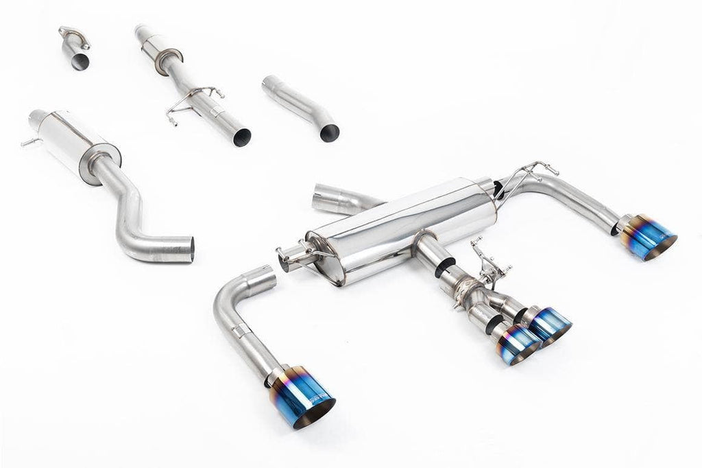 Milltek 3' Resonated Primary Cat Back Systems